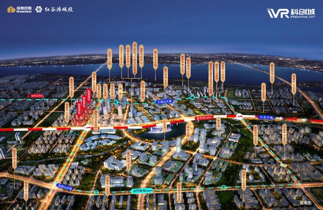 绿地VR科创城规划图