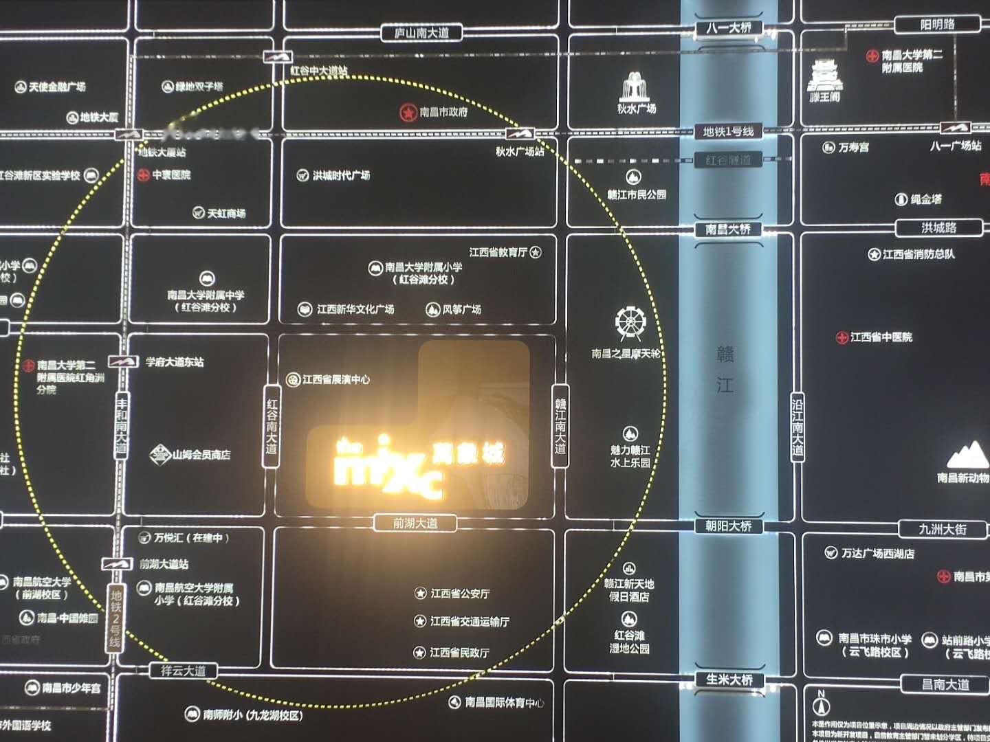 华润万象城位置交通图
