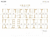 6栋公寓平面图2-22层