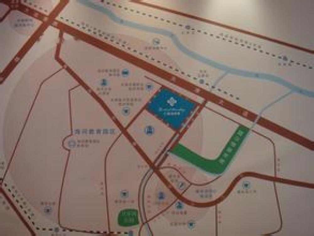 仁恒滨河湾位置交通图
