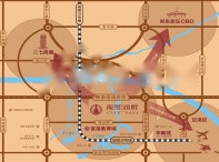 龙熙湖畔位置交通图