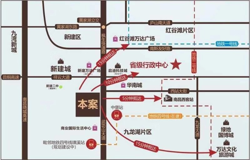 九龙湖金茂悦规划图
