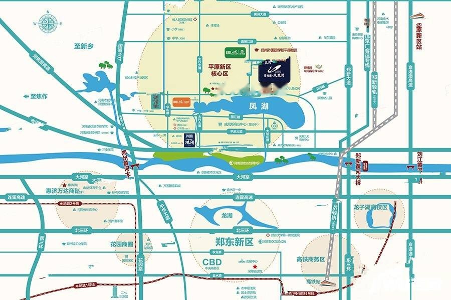碧桂园凤凰湾位置交通图