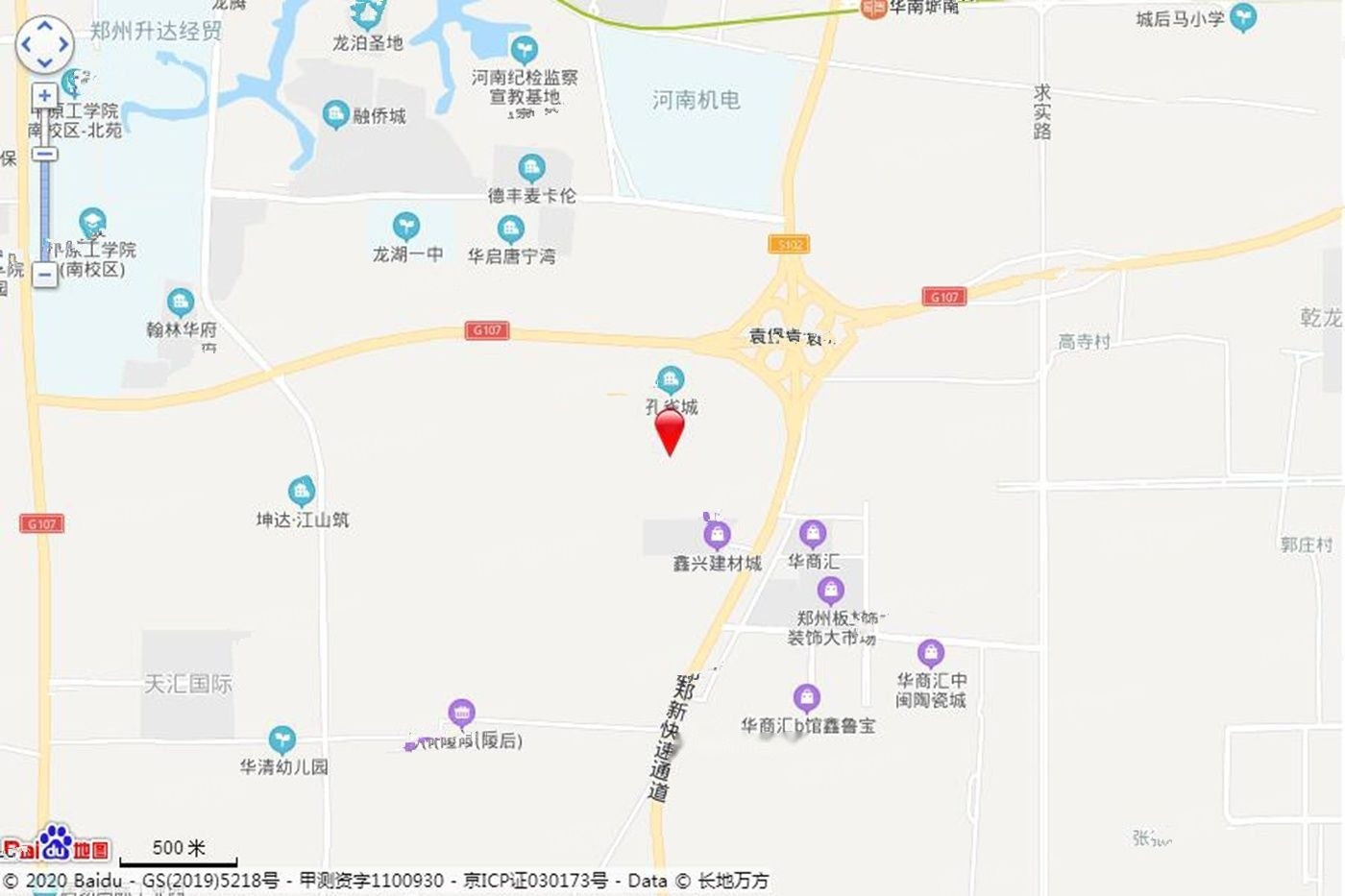 蓝光雍锦香颂位置交通图