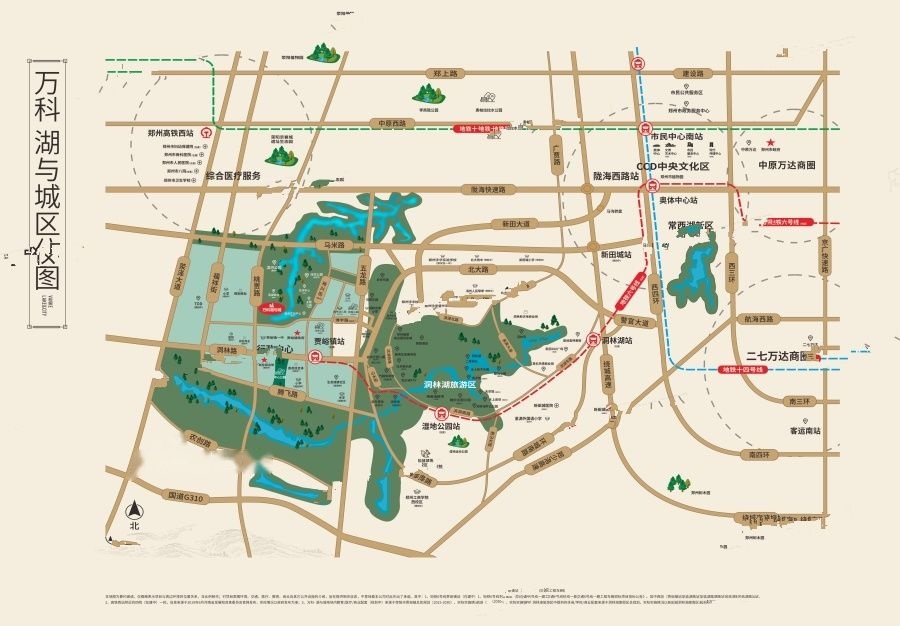 万科湖与城规划图