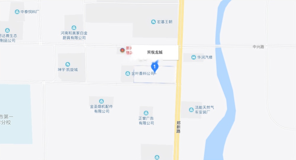 宾悦龙城位置交通图