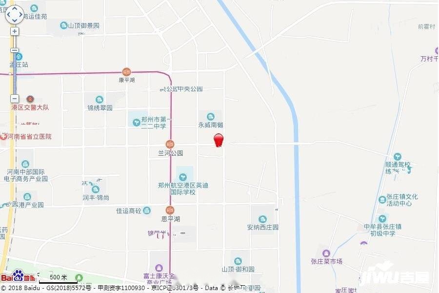 锦荣广场云PARK位置交通图
