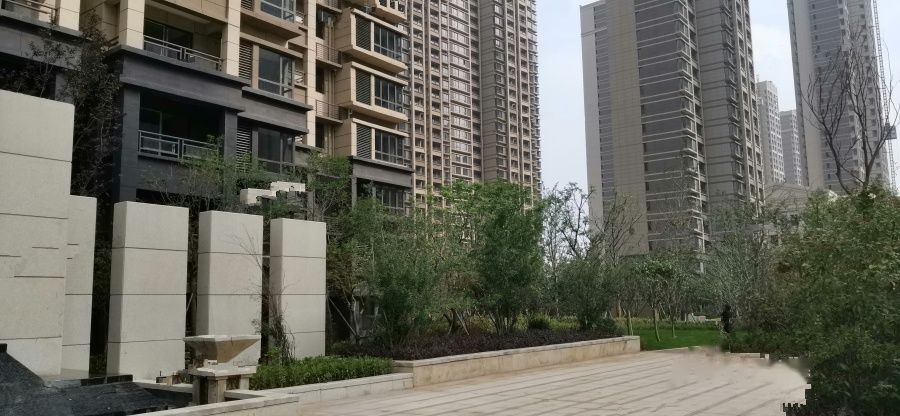 华南城中园实景图