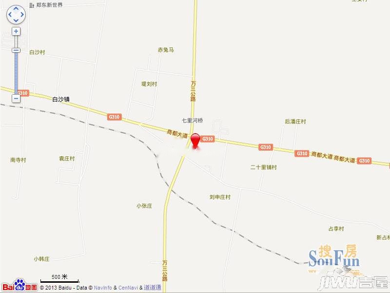 东方润景三期东方红位置交通图
