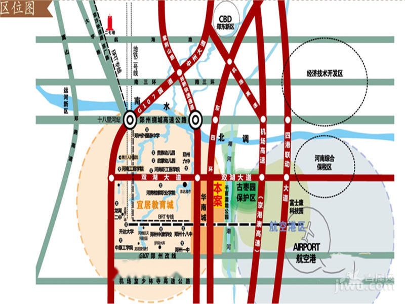 恒基水榭华城位置交通图