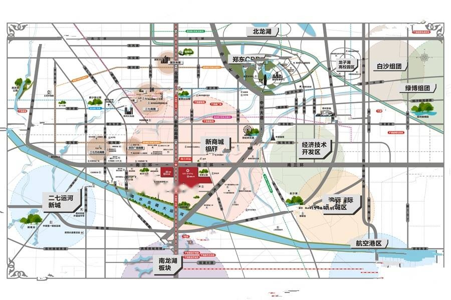 绿都紫荆华庭位置交通图