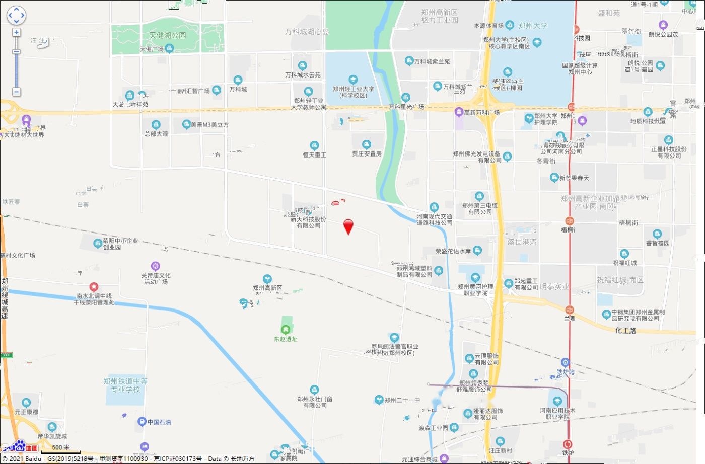 昊博生态科技城位置交通图