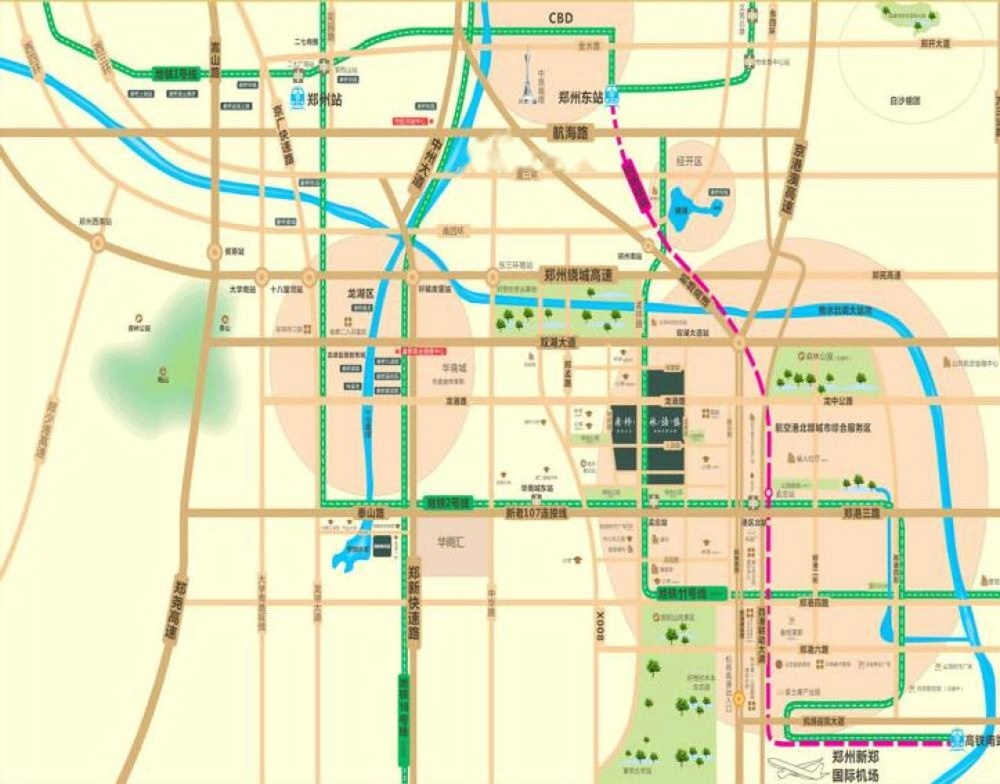 康桥林语镇位置交通图
