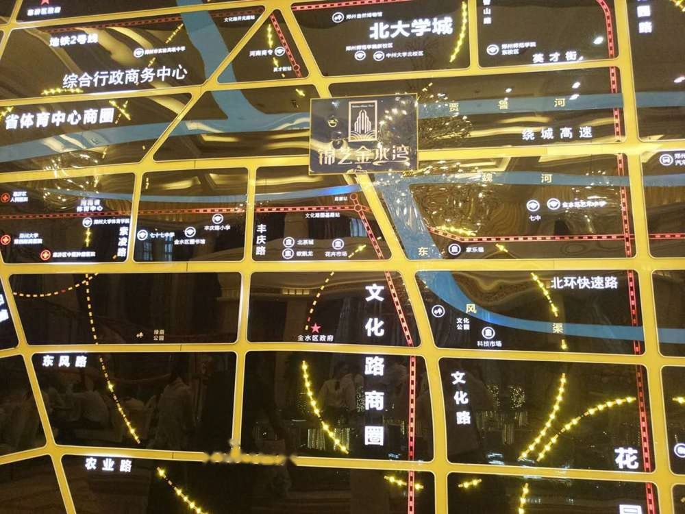 锦艺金水湾位置交通图