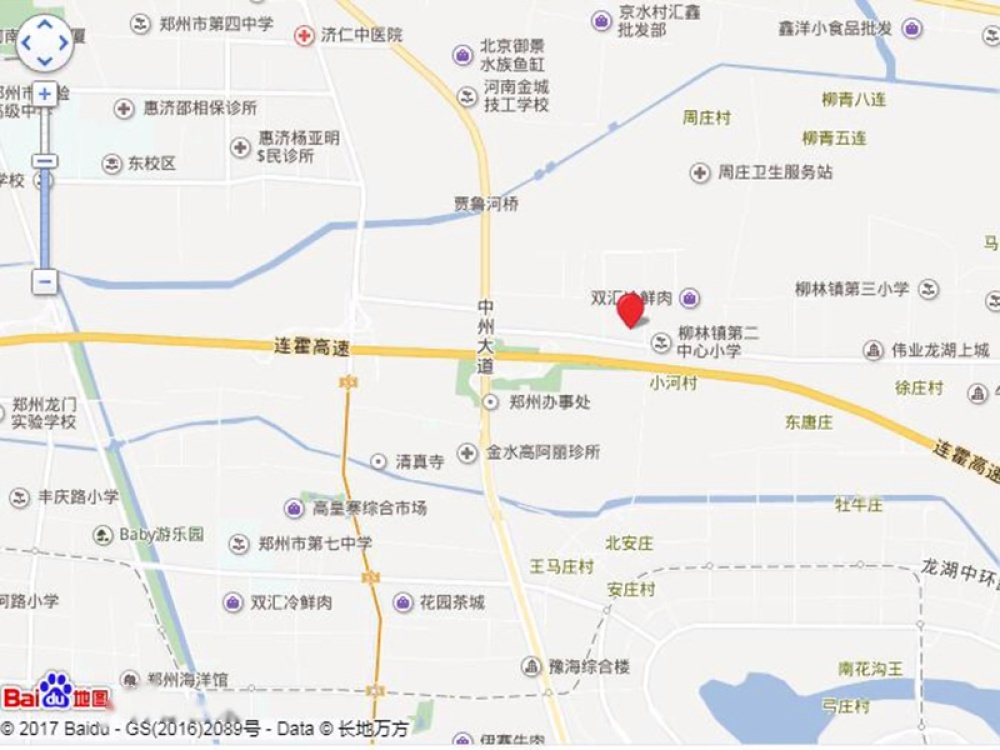 郑东龙湖一号位置交通图