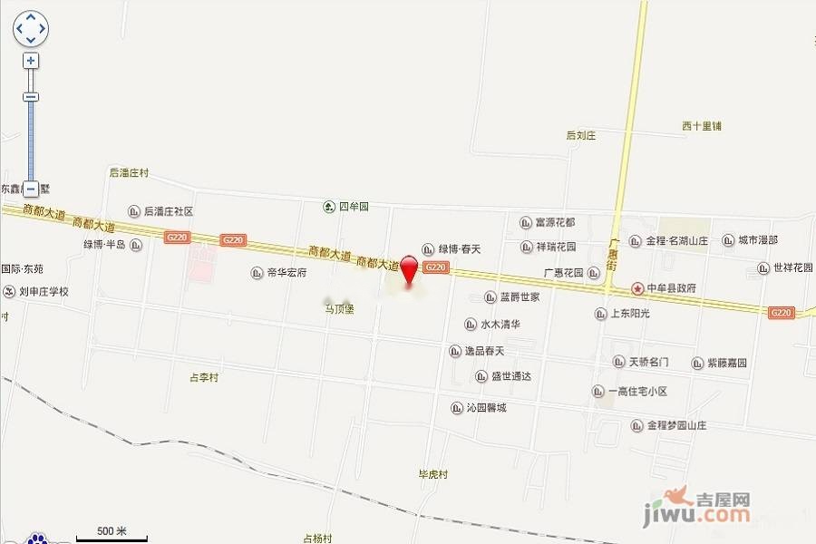 东方润景三期东方红位置交通图