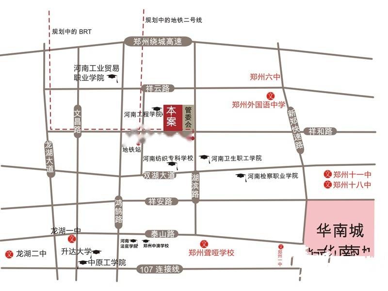 永泽龙湖上公馆位置交通图