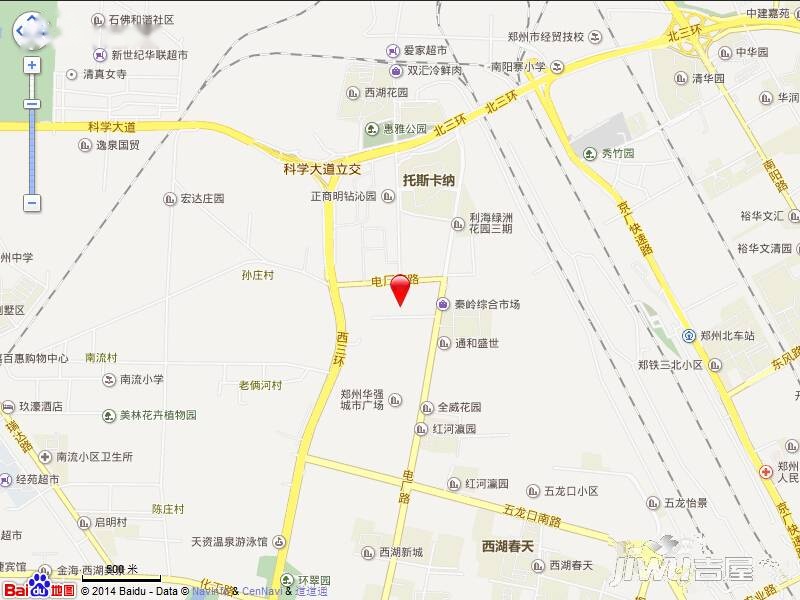 河南省国家大学科技园东区配套图