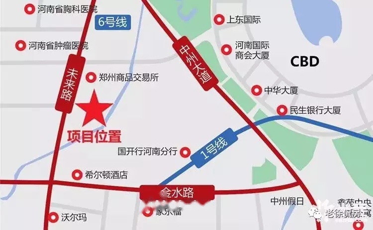 鑫苑金水观城位置交通图