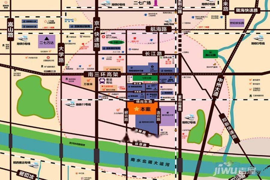 橄榄城新公馆位置交通图