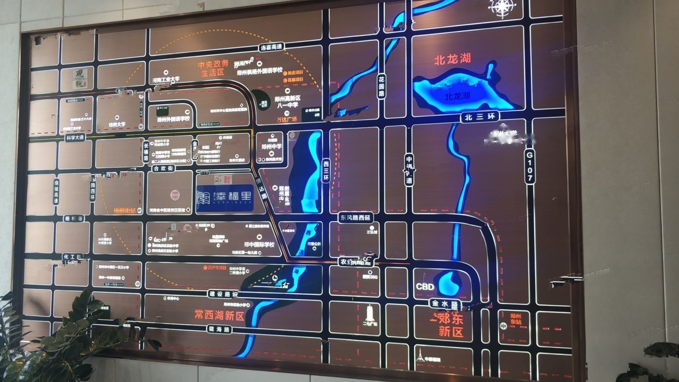 睿达广场幸福里位置交通图