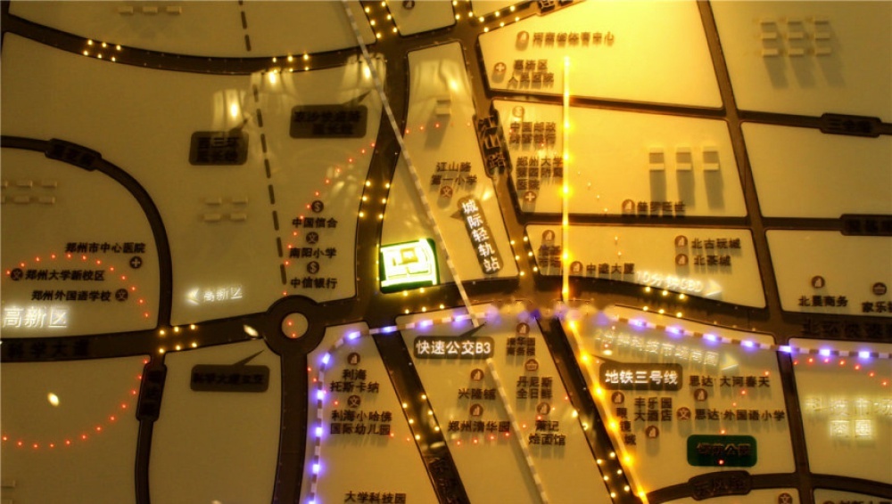 良库老街公寓位置交通图