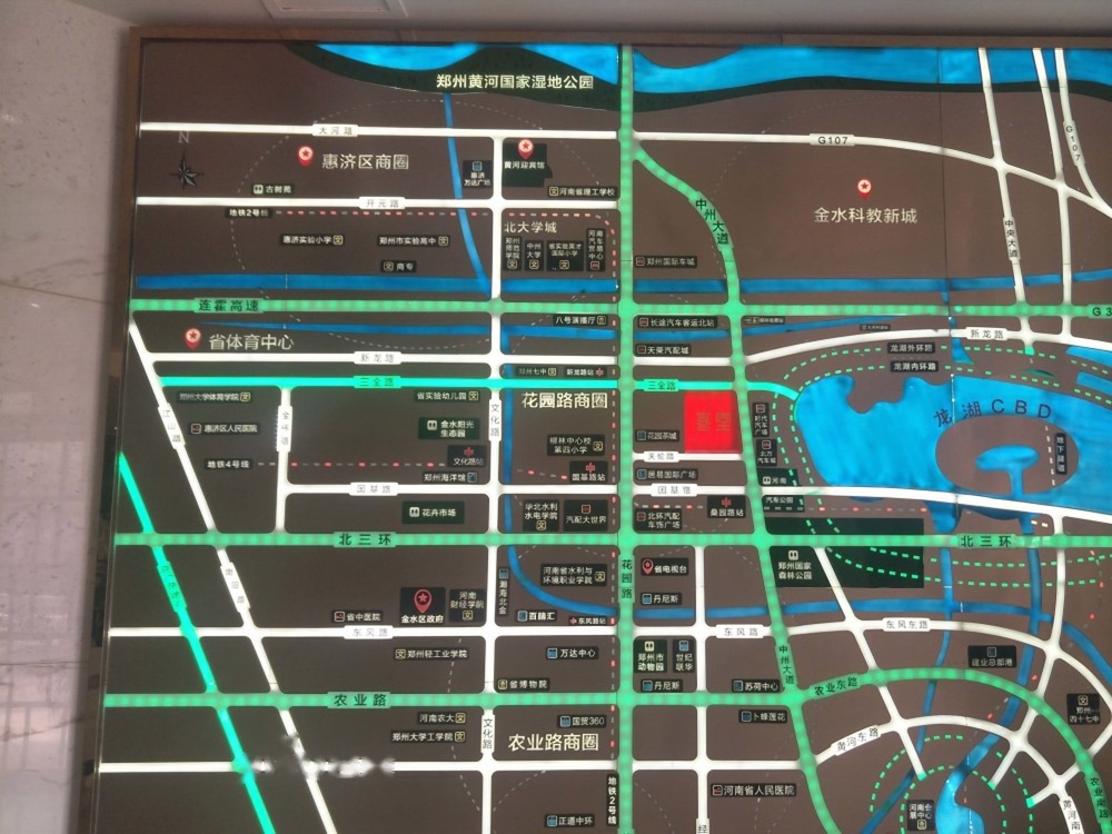 国宾中心位置交通图