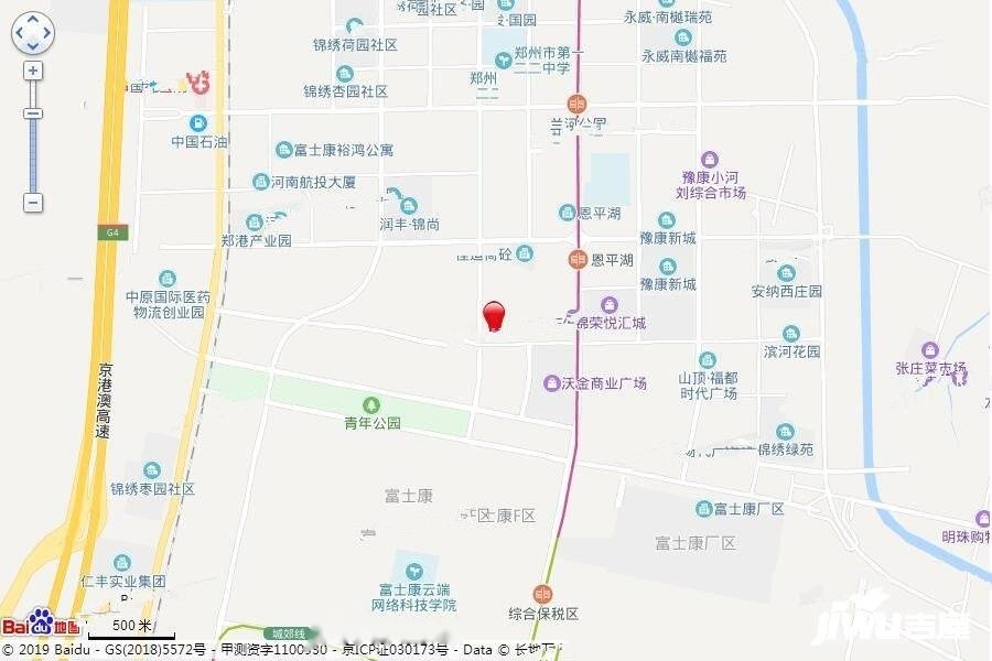 兴港和园位置交通图