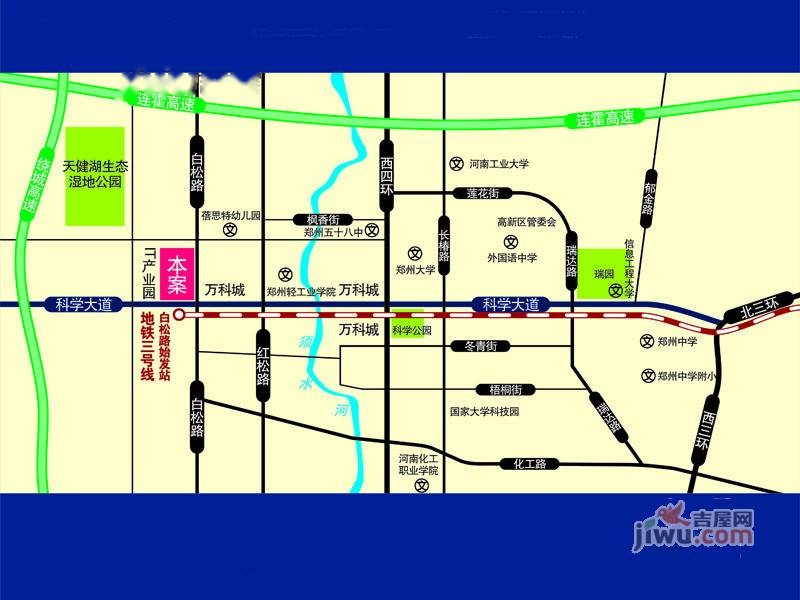 九洲汇智广场位置交通图