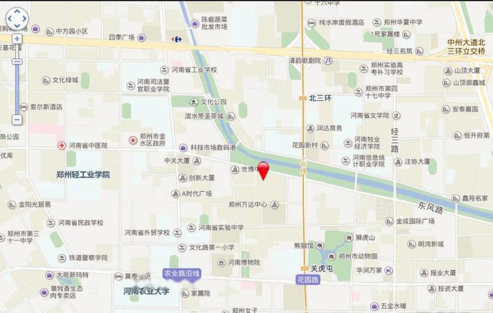 正弘城正弘中心位置交通图