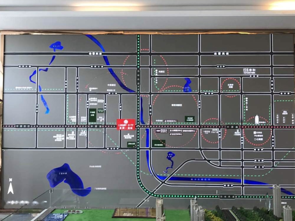 东润玺城位置交通图