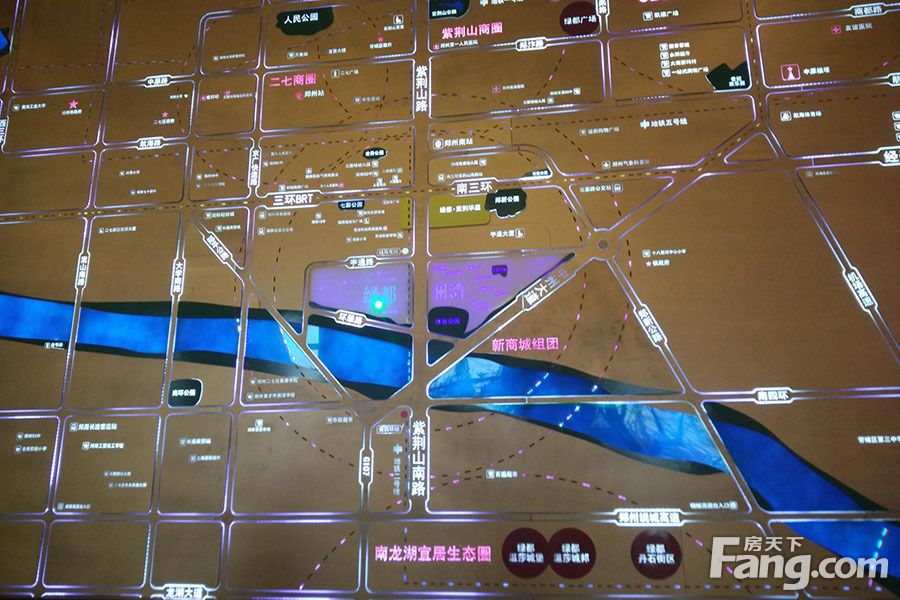 郑州绿地城实景图