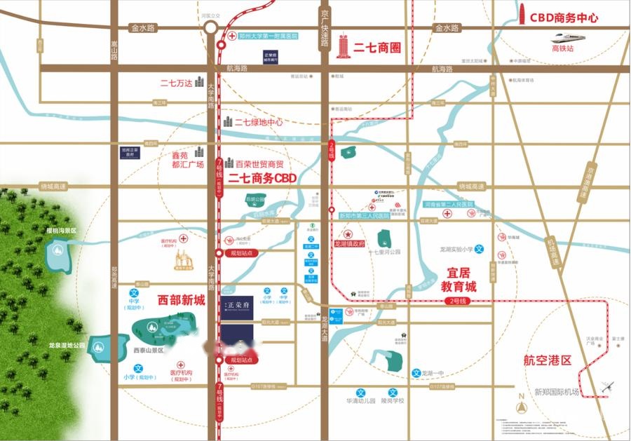 城南正荣府规划图