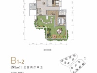 滨江郦城3室户型图 79-101㎡
