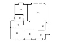华泰创新家园3室户型图