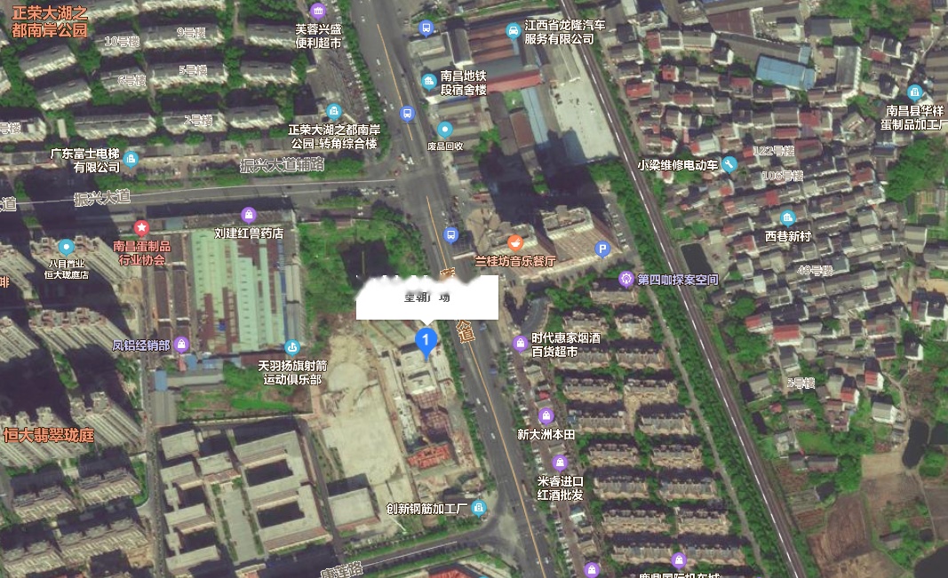 皇朝广场位置交通图